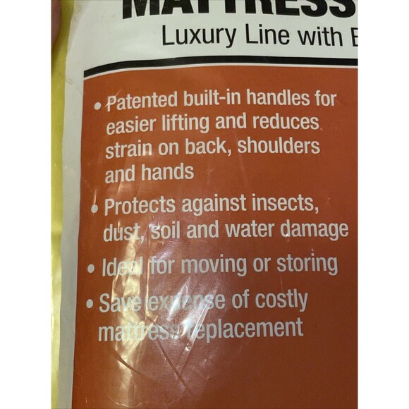 Moving Storage Protection Cover Deluxe Twin Mattress Box Spring Bag Set U-Haul - Picture 2 of 5